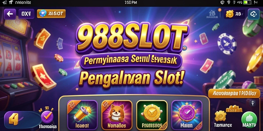 Gameplay menarik dari 988SLOT dengan berbagai tema slot.