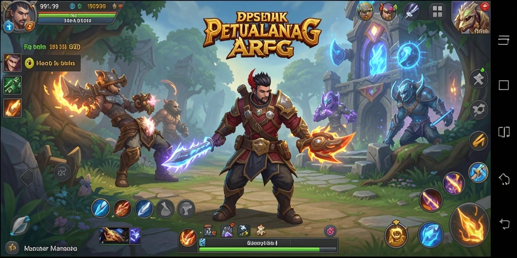Tampilan gameplay 9939 yang menampilkan pertarungan epik dan eksplorasi mendalam.