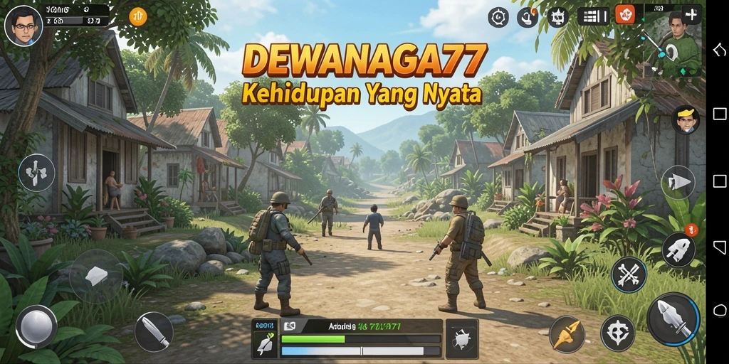 Gameplay DEWANAGA77 dengan berbagai aktivitas simulasi yang menarik.