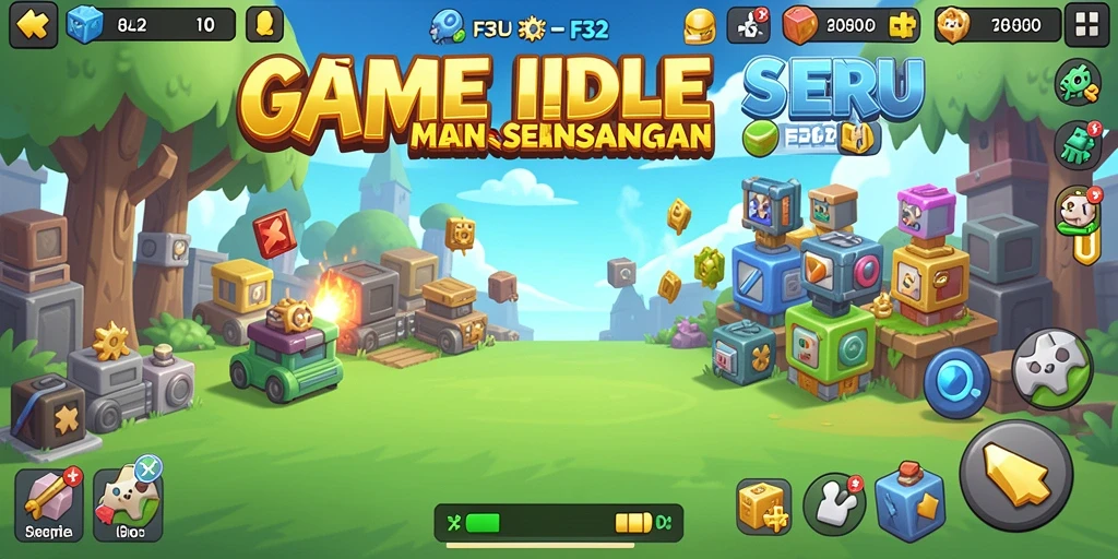 Tangkapan layar gameplay F32 menunjukkan strategi dan manajemen sumber daya yang menyenangkan.
