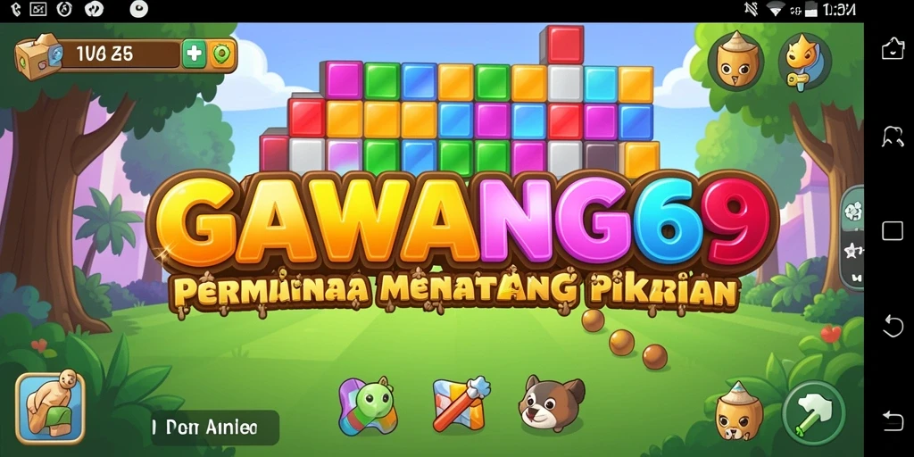 Screenshot GAWANG69 menampilkan gameplay Puzzle yang menarik dan menantang.