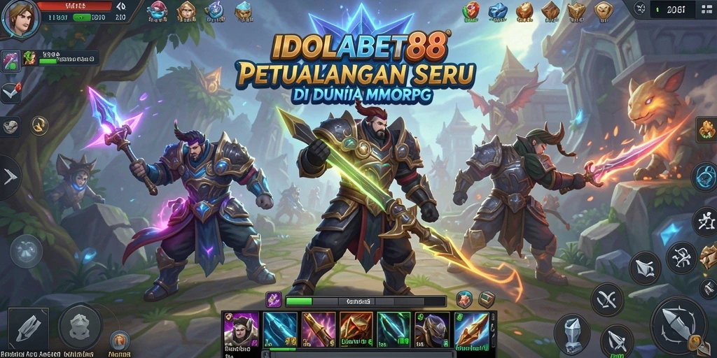 Tampilan gameplay seru dan interaksi antar pemain di IDOLABET88.