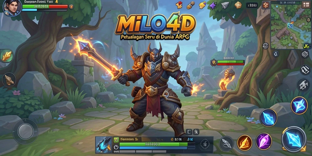 Gameplay <strong>MILO4D</strong> dengan pertempuran seru dan petualangan mendebarkan.