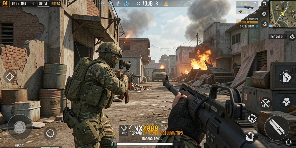 Tangkapan layar utama dari gameplay seru di NX888.