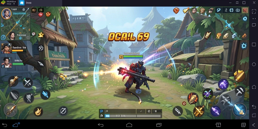 Screenshot utama OCE69 menampilkan dashboard aplikasi Utility yang informatif.