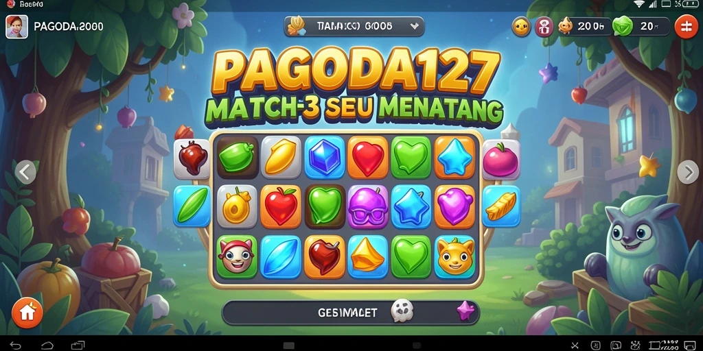 Tampilan gameplay yang seru dan menantang dari PAGODA127.