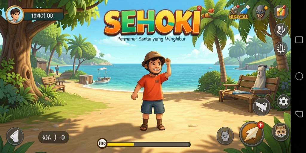 Tampilan menarik dan gameplay seru dalam SEHOKI.