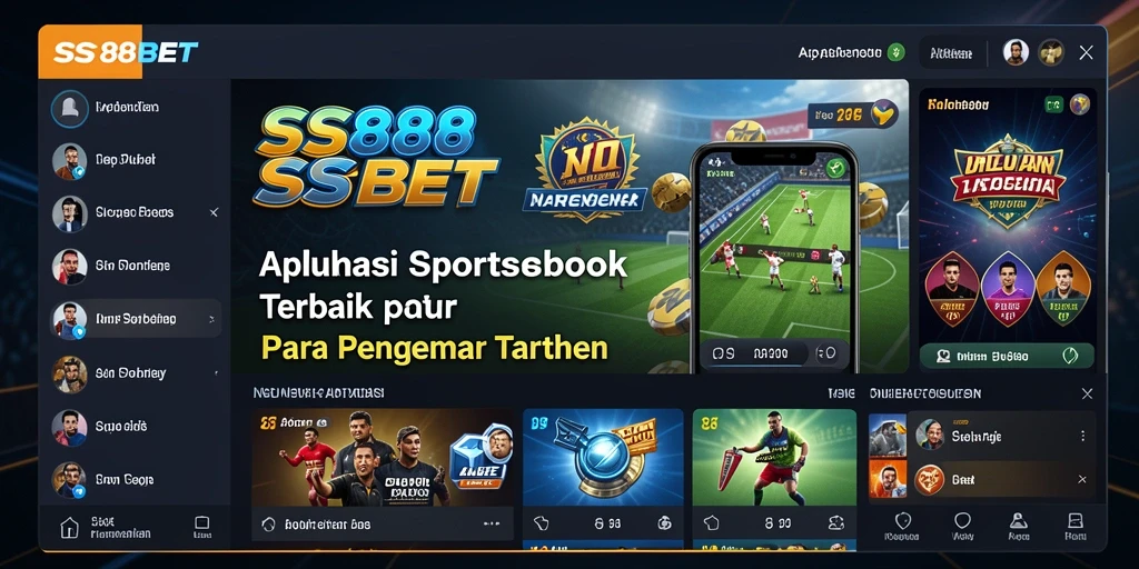 Tampilan seru dari gameplay taruhan olahraga di SS88BET.